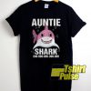 Auntie Shark t-shirt for men and women tshirt