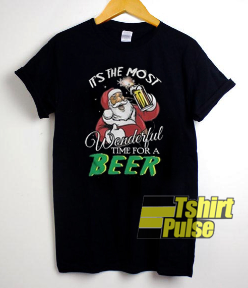 It's The Most Wonderful Time For A Beer t-shirt for men and women tshirt