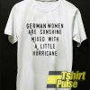 German Women Are Sunshine Mixed t-shirt for men and women tshirt