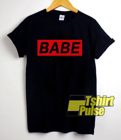 Babe Red t-shirt for men and women tshirt