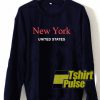 New York United States sweatshirt