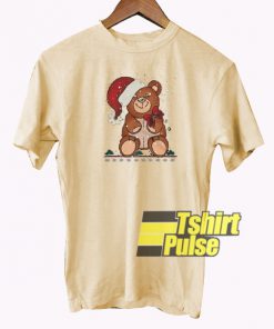 Christmas Teddy Bear Santa t-shirt for men and women tshirt