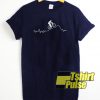 Cycling Heartbeat t-shirt for men and women tshirt