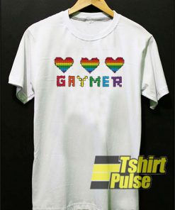 Gaymer t-shirt for men and women tshirt