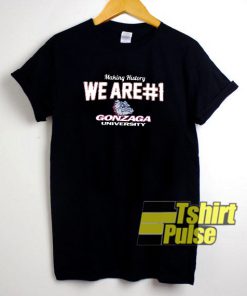 Gonzaga University t-shirt for men and women tshirt
