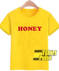 Honey Red Letter t-shirt for men and women tshirt