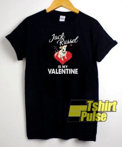 Jack Russel Valentine's t-shirt for men and women tshirt