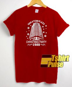 Nakatomi plaza christmas party 1988 t-shirt for men and women tshirt