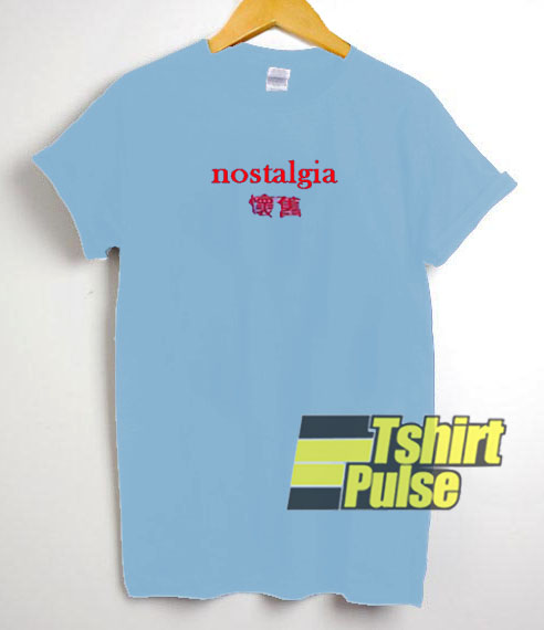 Nostalgia Japanese t-shirt for men and women tshirt