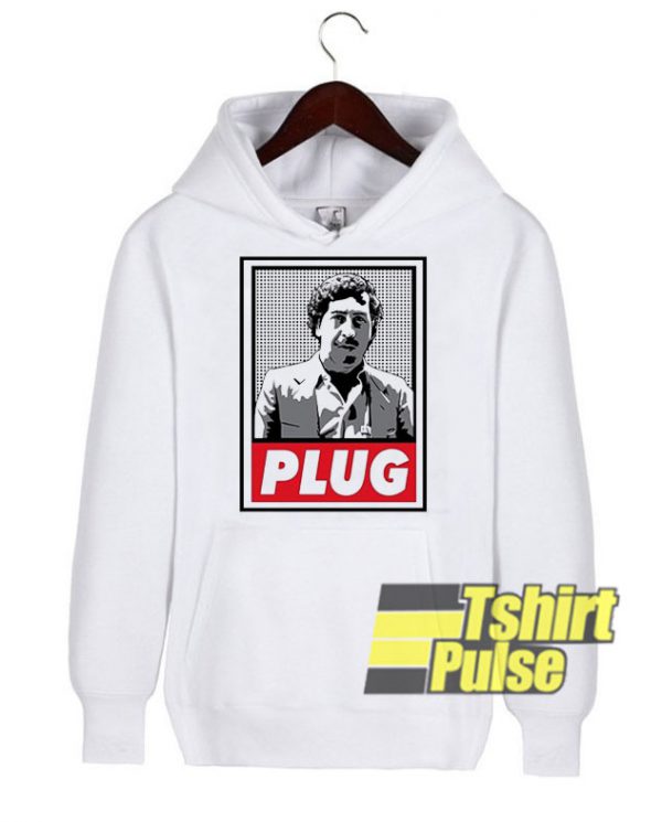 Pablo Escobar Plug hooded sweatshirt clothing unisex hoodie