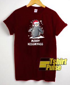 Penguin Merry Kissmyass t-shirt for men and women tshirt