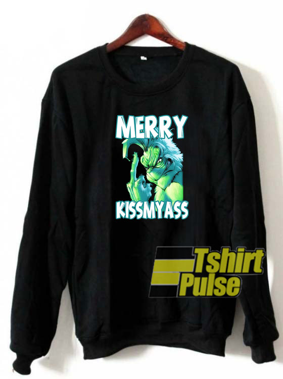 The Grinch Merry kissmyass t-shirt for men and women tshirt