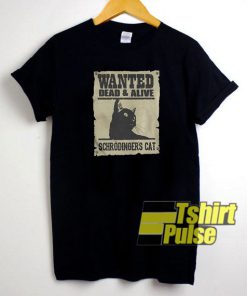 Wanted dead and alive t-shirt for men and women tshirt