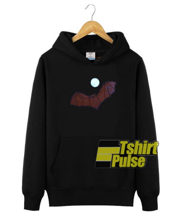 Bat hooded sweatshirt clothing unisex hoodie