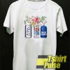 Beer flower t-shirt for men and women tshirt