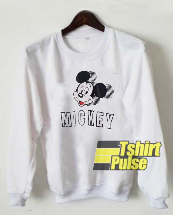 Big Mickey Mouse Head sweatshirt