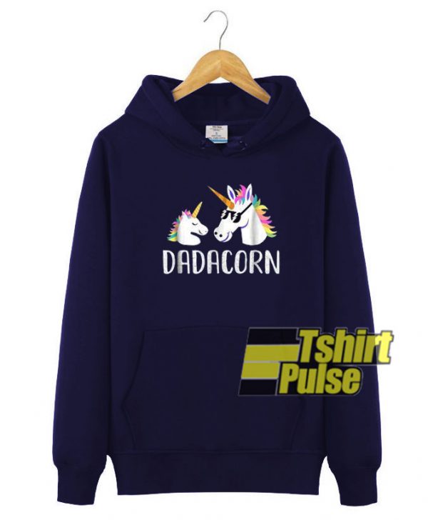 Dadacorn Unicorn hooded sweatshirt clothing unisex hoodie