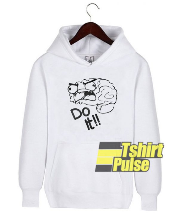 Do It Brain hooded sweatshirt clothing unisex hoodie