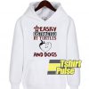 Easily distracted by turtles and dogs hooded sweatshirt clothing unisex hoodie