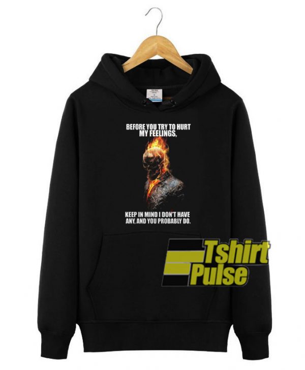 Ghost Rider hooded sweatshirt clothing unisex hoodie