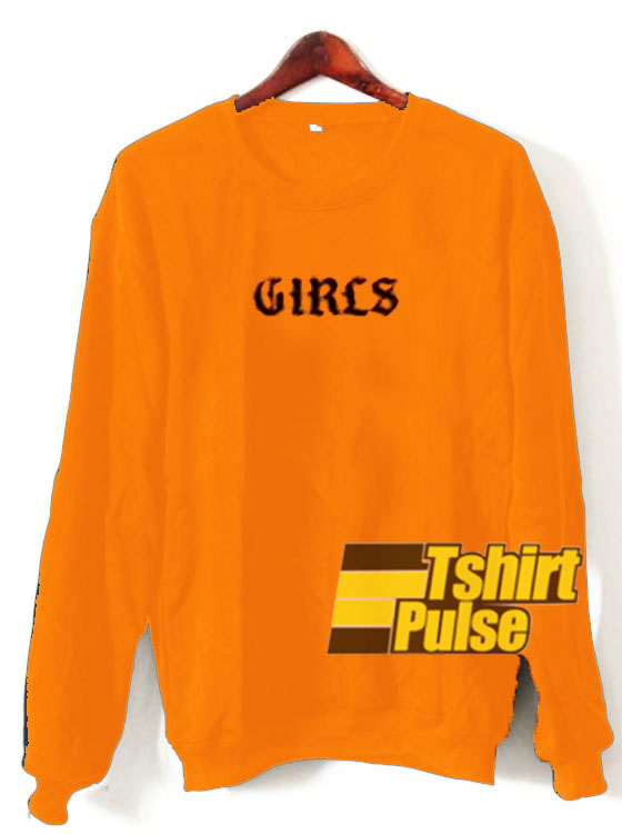 Girls Font sweatshirt