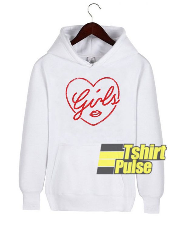 Girls Heart hooded sweatshirt clothing unisex hoodie