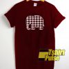 Houndstooth Elephant t-shirt for men and women tshirt