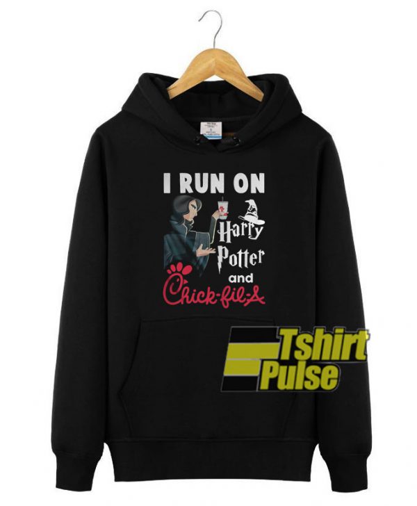 I run on Harry Potter hooded sweatshirt clothing unisex hoodie