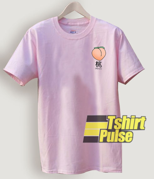 Japanese Peach t-shirt for men and women tshirt
