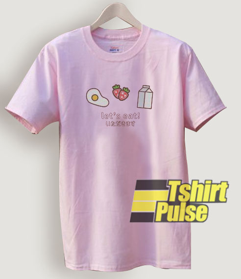 Let's Eat Japanese t-shirt for men and women tshirt