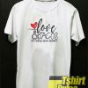 Love and Tacos t-shirt for men and women tshirt