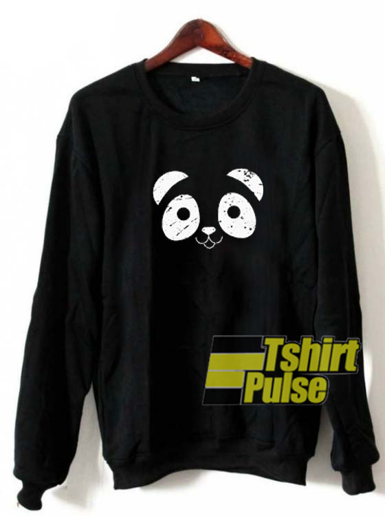 Panda Face sweatshirt