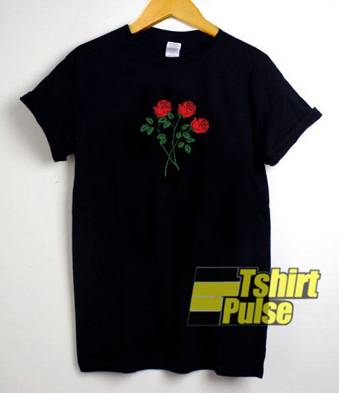 Rose Bunch t-shirt for men and women tshirt