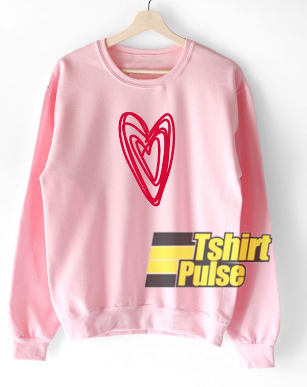 Rustic Heart sweatshirt