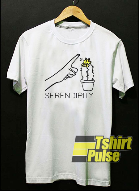 Serendipity Yellow Cactus t-shirt for men and women tshirt