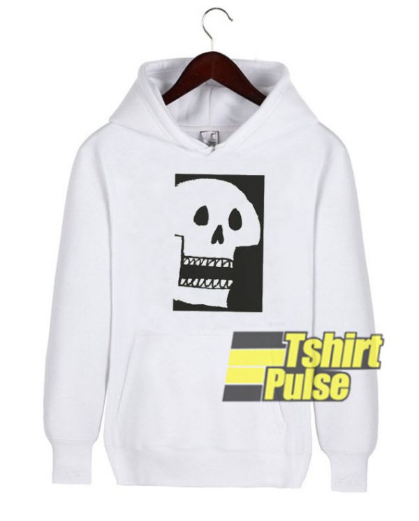 Skull Print hooded sweatshirt clothing unisex hoodie