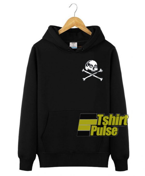 Skulls Crossbones hooded sweatshirt clothing unisex hoodie