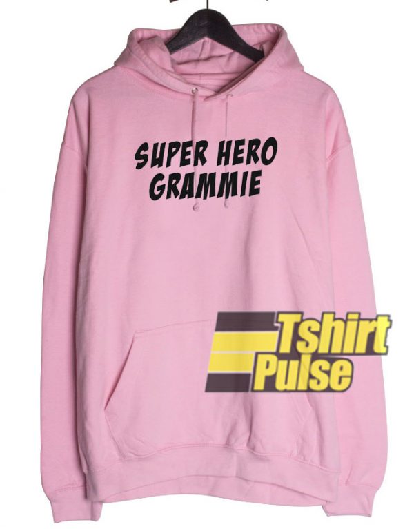 Super Hero Grammie hooded sweatshirt clothing unisex hoodie