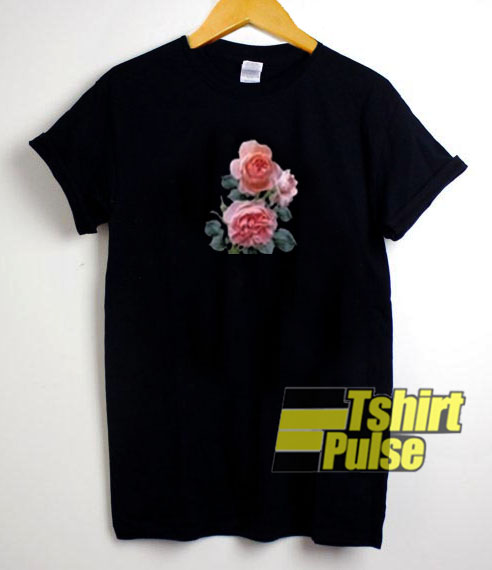 Three Pink Roses t-shirt for men and women tshirt
