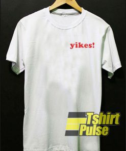 Yikes! Pocket t-shirt for men and women tshirt