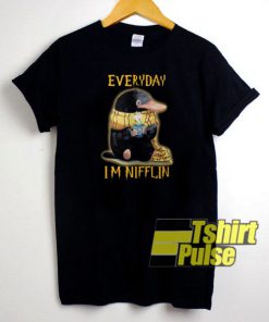 everyday I'm Nifflin t-shirt for men and women tshirt