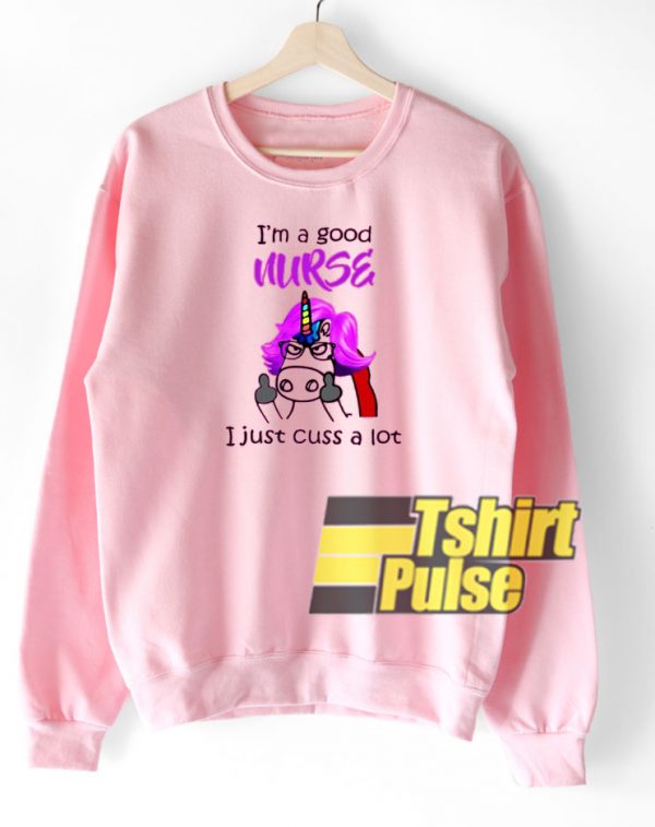 unicorn nurse sweatshirt