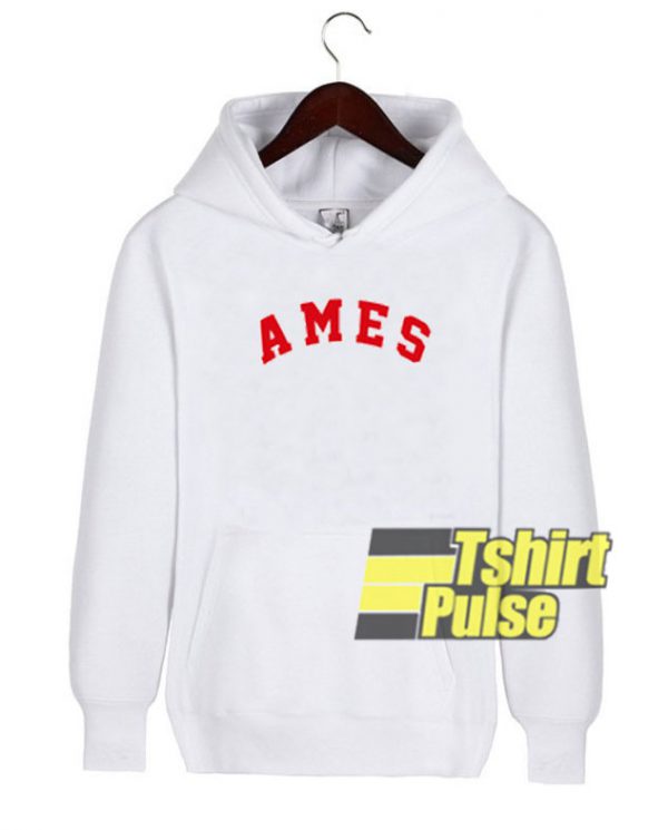 Ames hooded sweatshirt clothing unisex hoodie