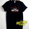 B Heartbeat Team Battle t-shirt for men and women tshirt