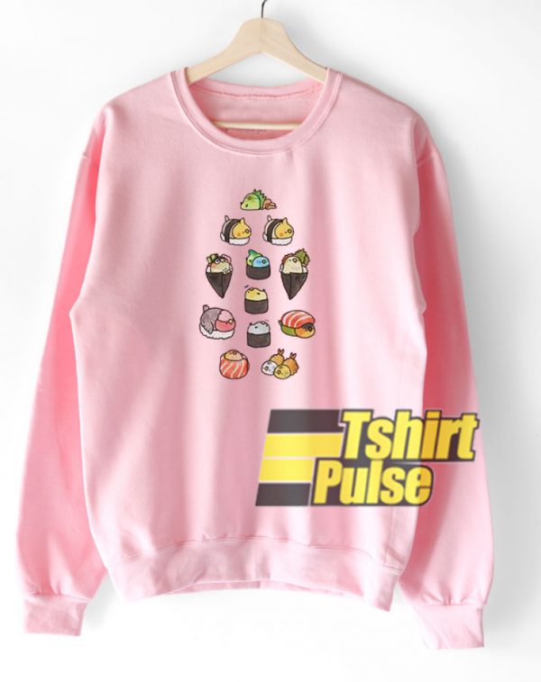 Bird Sushi sweatshirt