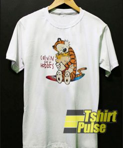 Calvin and Hobbes t-shirt for men and women tshirt