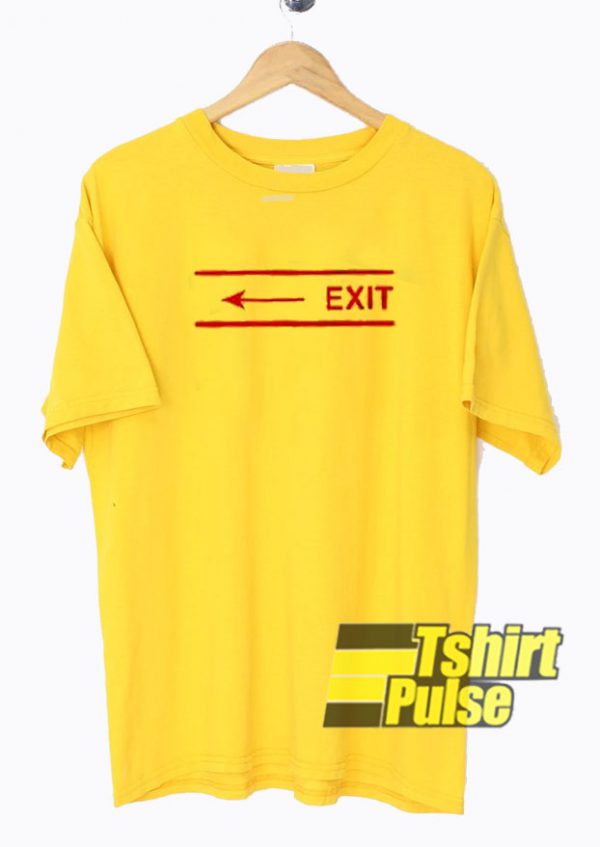 Exit Arrow t-shirt for men and women tshirt