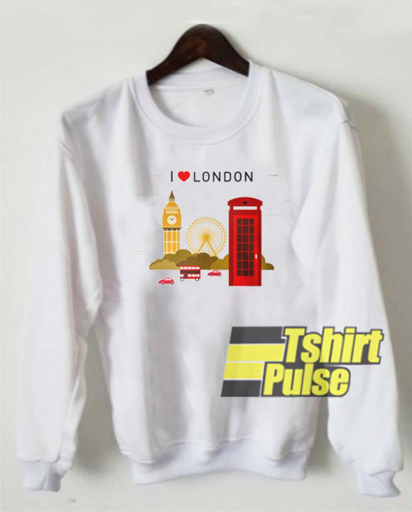 I Love London sweatshirt