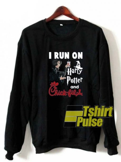 I Run On Harry Potter sweatshirt