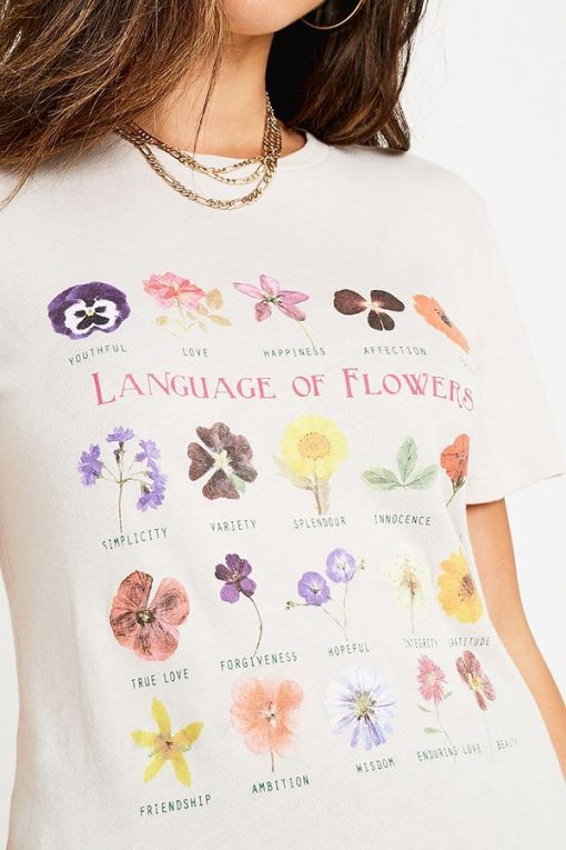 Language Of Flowers shirt
